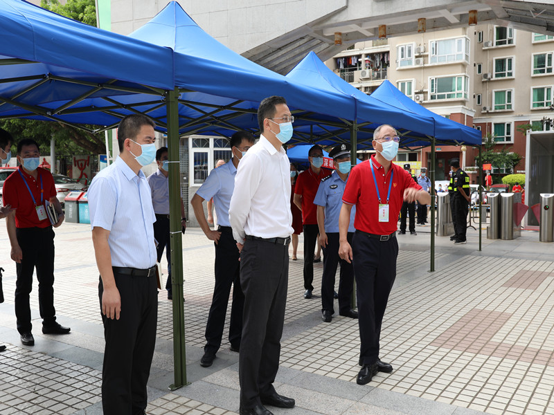 罗湖区领导巡考：严抓疫情防控 做好高考保障