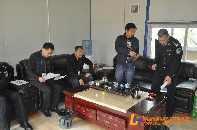 桂园街道开展建筑工地搭建临时房消防安全检查