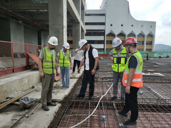 罗湖区建筑工务署开展"五一"节前建筑工地安全生产检查-部门动态-深圳