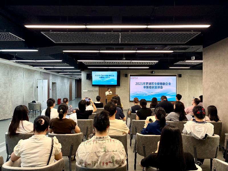 罗湖区企业服务中心举办2025年罗湖区专精特新企业申报培训宣讲会